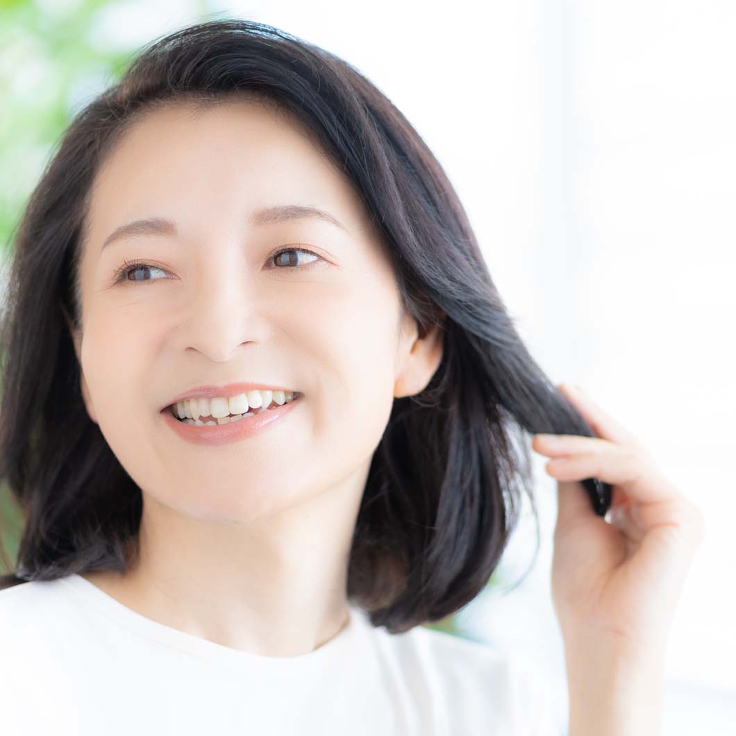 髪の補修＆潤い成分のイメージ